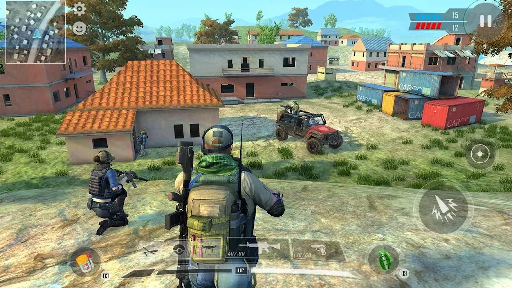 Commando War Army Game Offline  [МОД Много денег] Screenshot 3