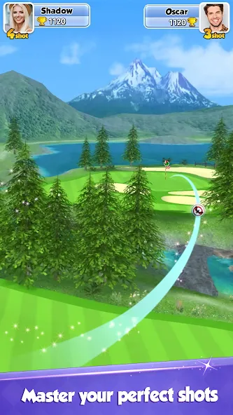 Golf Rival - Multiplayer Game (Гольф Ривал)  [МОД Много монет] Screenshot 3