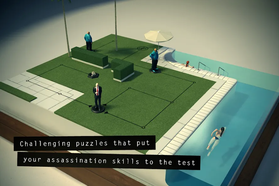 Hitman GO (Хитман ГО)  [МОД Меню] Screenshot 2