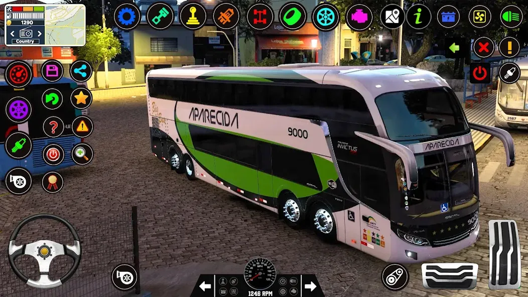 Bus Driving Games 3D: Bus Game  [МОД Бесконечные монеты] Screenshot 2