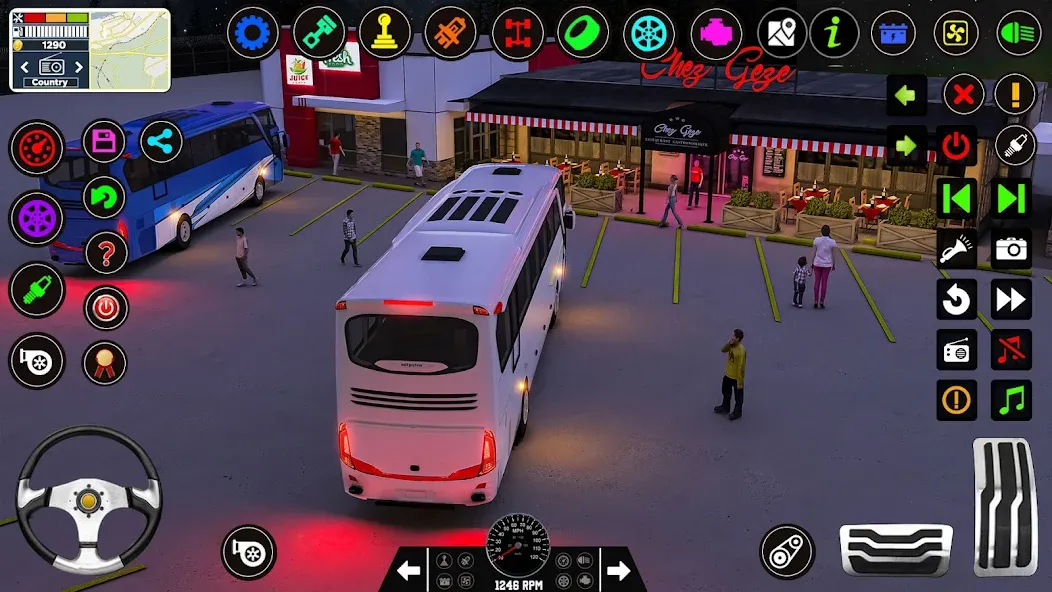 Bus Driving Games 3D: Bus Game  [МОД Бесконечные монеты] Screenshot 3