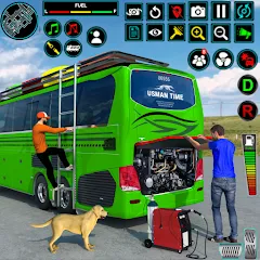 Скачать взлом Bus Driving Games 3D: Bus Game  [МОД Бесконечные монеты] - полная версия apk на Андроид