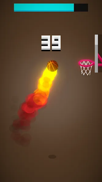 Dunk Hit (Данк Хит)  [МОД Бесконечные монеты] Screenshot 1