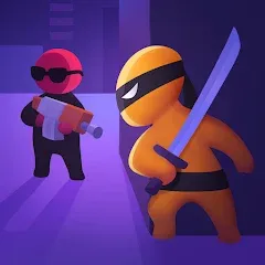 Взлом Stealth Master: Assassin Ninja (Стил Мастер)  [МОД Все открыто] - последняя версия apk на Андроид