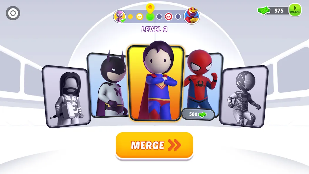 Stick Hero: Comic Superhero (Стик Хиро)  [МОД Много денег] Screenshot 1