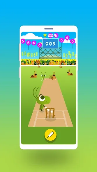 Cric Game - Doodle Cricket (Крик Гейм)  [МОД Бесконечные деньги] Screenshot 4