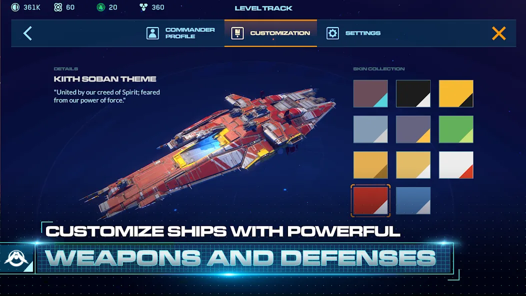 Homeworld Mobile: Sci-Fi MMO (Хоумворлд Мобаил)  [МОД Бесконечные деньги] Screenshot 3