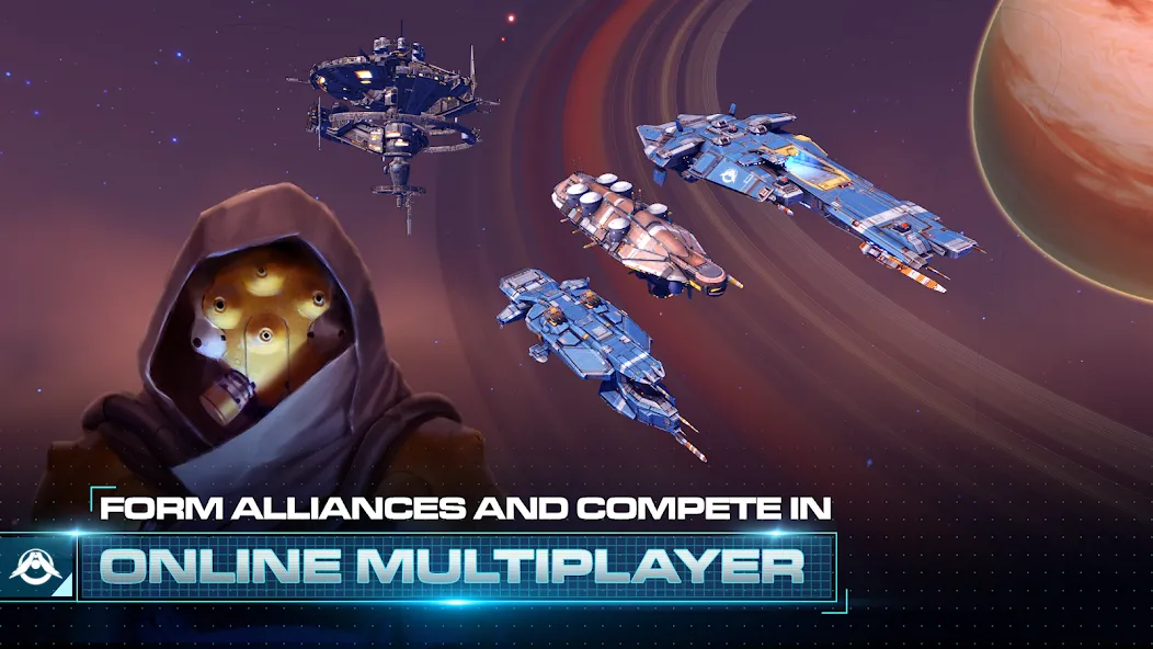 Homeworld Mobile: Sci-Fi MMO (Хоумворлд Мобаил)  [МОД Бесконечные деньги] Screenshot 4