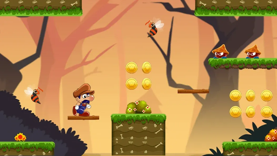 Super Bino Go:Adventure Jungle (Супер Бино Го)  [МОД Много денег] Screenshot 3