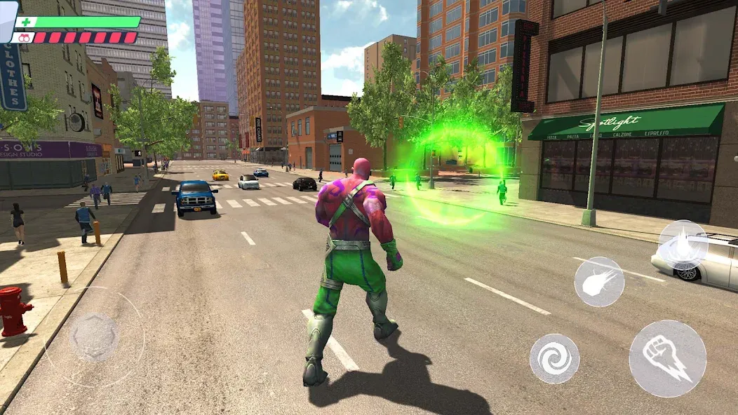 Super City Heroes:Super Battle (упер Герои Города)  [МОД Бесконечные деньги] Screenshot 1