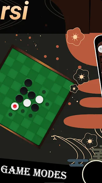 Reversi - Classic Reversi Game (Реверси)  [МОД Бесконечные монеты] Screenshot 2