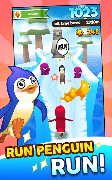 Super Penguins (упер Пингвины)  [МОД Много денег] Screenshot 2