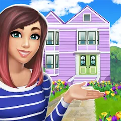 Скачать взлом Home Street - Dream House Sim  [МОД Много монет] - стабильная версия apk на Андроид