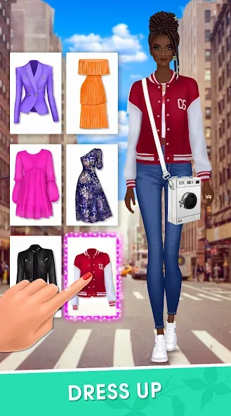 Fashion Triple Match: Dress Up (Фэшн Мердж)  [МОД Menu] Screenshot 3