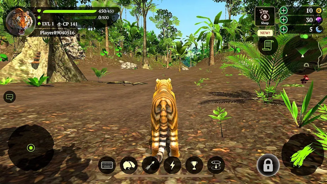 The Tiger (Зе Тигер)  [МОД Unlimited Money] Screenshot 1