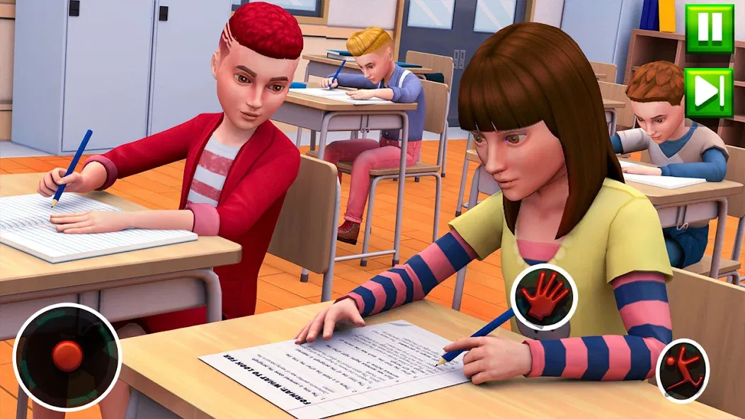 High School Teacher Sim Games  [МОД Бесконечные монеты] Screenshot 2