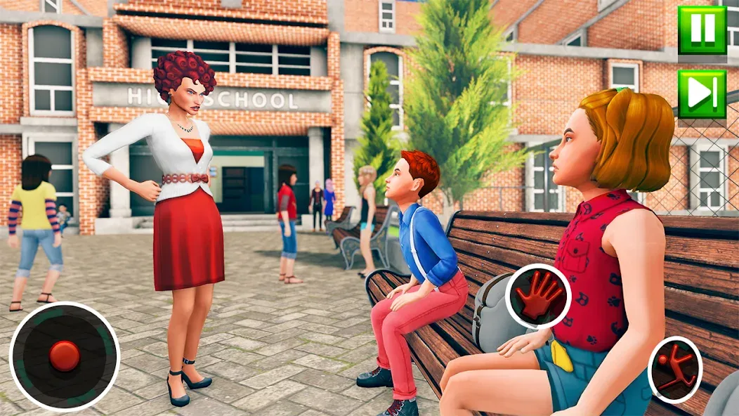 High School Teacher Sim Games  [МОД Бесконечные монеты] Screenshot 4