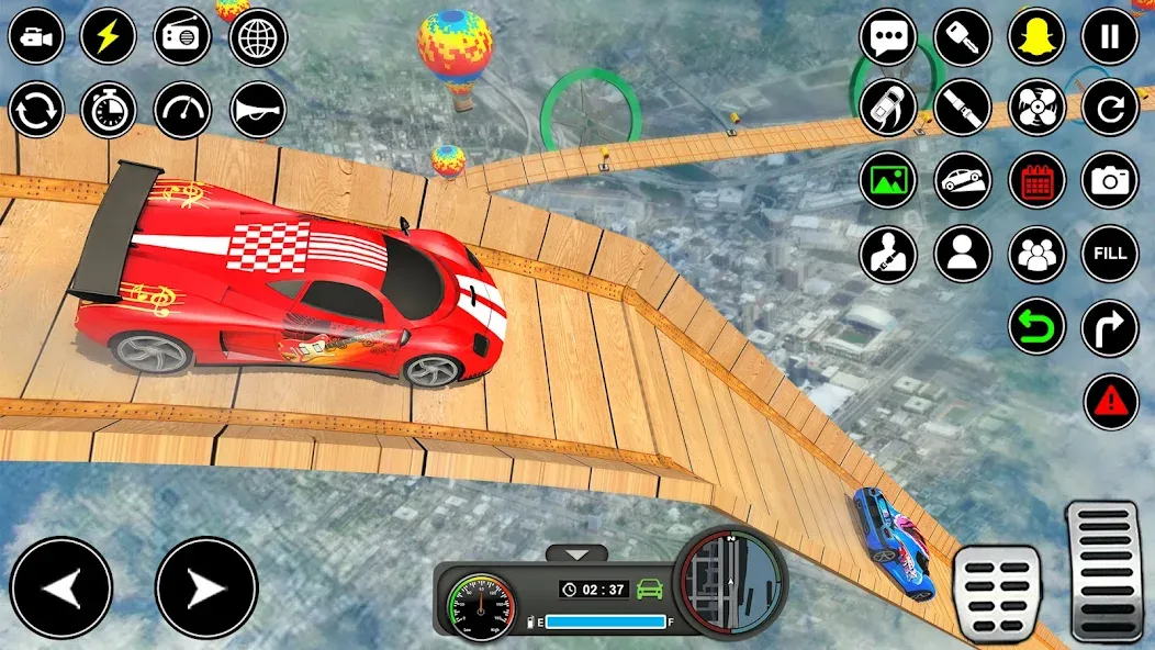 Crazy Ramp Car Stunt Master 3D (Крэйзи Рэмп Кар Стант Мастер 3Д)  [МОД Mega Pack] Screenshot 5