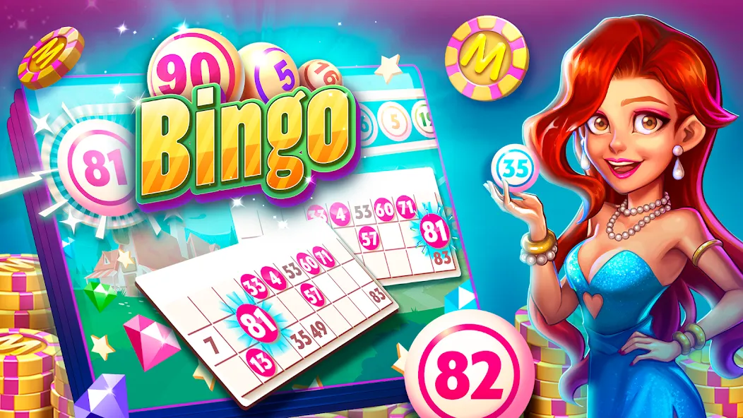 MundiGames: Bingo Slots Casino (Мундийуэгос)  [МОД Бесконечные монеты] Screenshot 4