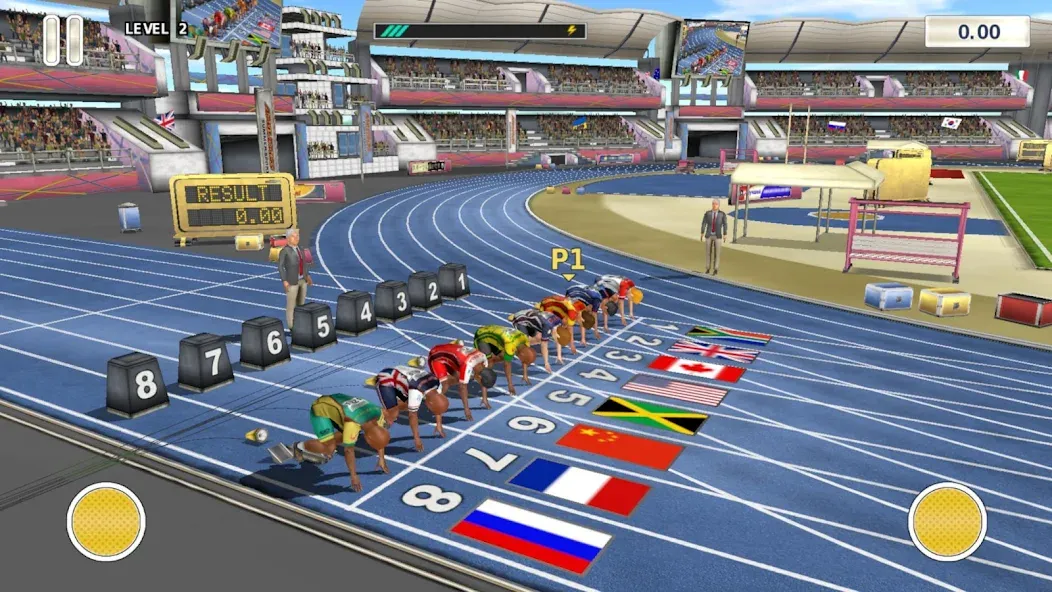 Athletics 3: Summer Sports (Атлетика 3)  [МОД Много монет] Screenshot 1