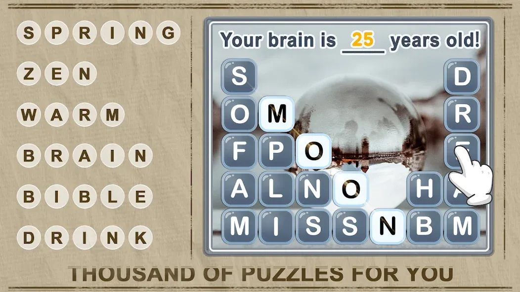 Word Crush - Fun Puzzle Game (Уорд Краш)  [МОД Mega Pack] Screenshot 3