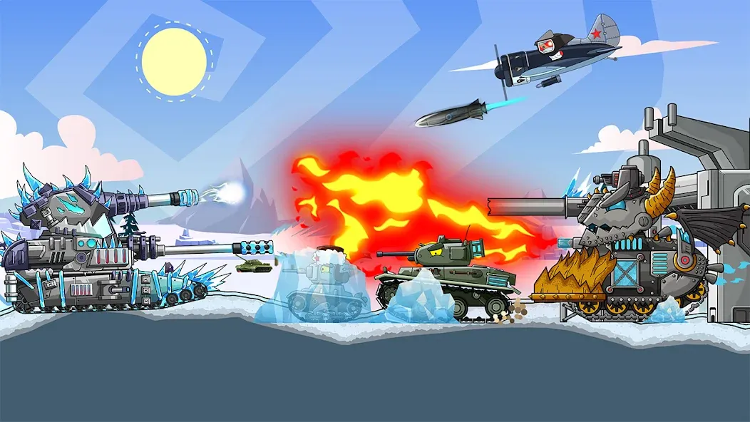 Tank Arena Steel Battle (Танковая Арена Стальное Сражение)  [МОД Меню] Screenshot 5