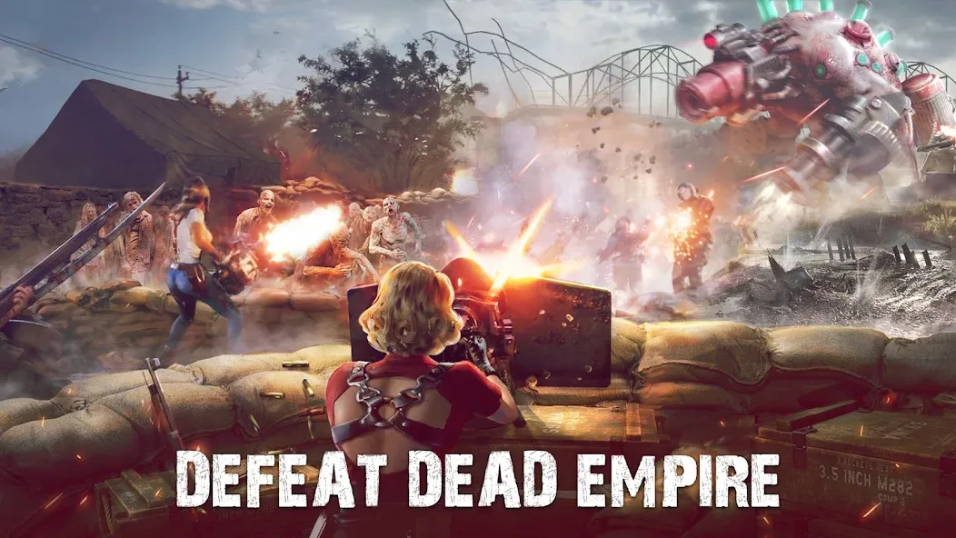 Dead Empire: Zombie War (Дед Эмпайр)  [МОД Меню] Screenshot 5