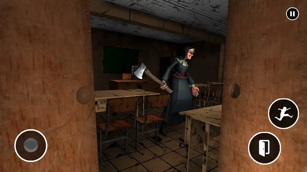 Scary Nun Horror School Escape  [МОД Много монет] Screenshot 5