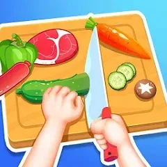 Скачать взлом Happy Kitchen World  [МОД Все открыто] - полная версия apk на Андроид