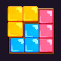 Скачать взломанную Block King - Brain Puzzle Game (Блок Кинг)  [МОД Menu] - стабильная версия apk на Андроид