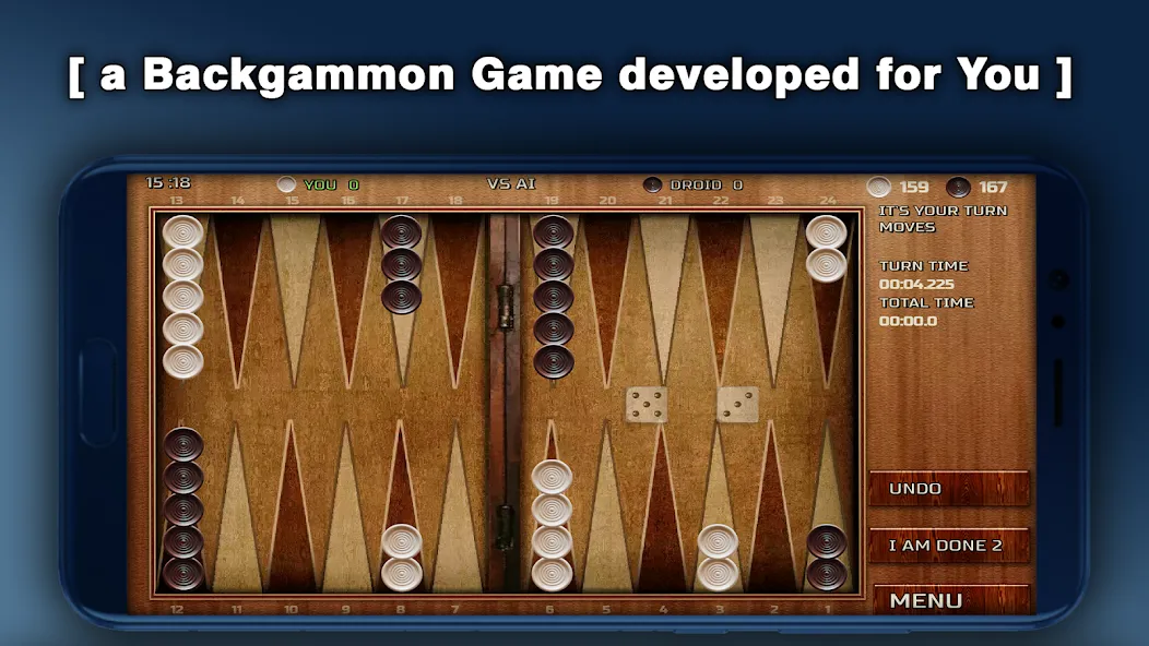 Backgammon - 18 Board Games  [МОД Бесконечные монеты] Screenshot 1