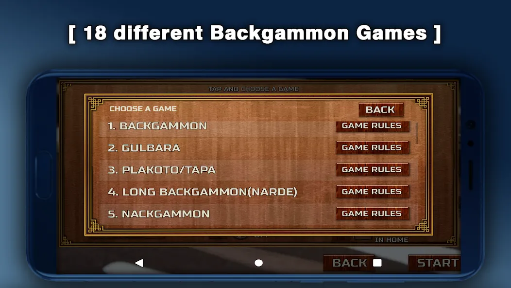 Backgammon - 18 Board Games  [МОД Бесконечные монеты] Screenshot 2