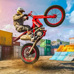 Скачать взломанную Bike Stunt Race Tricks Master  [МОД Много денег] - полная версия apk на Андроид