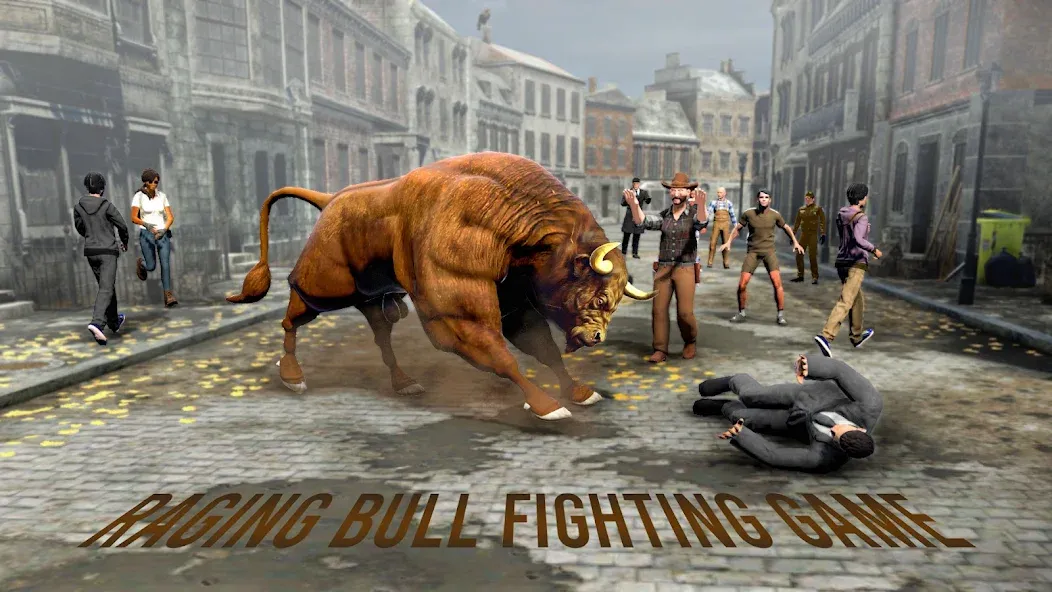 Bull Fighting Game: Bull Games  [МОД Menu] Screenshot 1