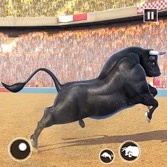 Взломанная Bull Fighting Game: Bull Games  [МОД Menu] - последняя версия apk на Андроид