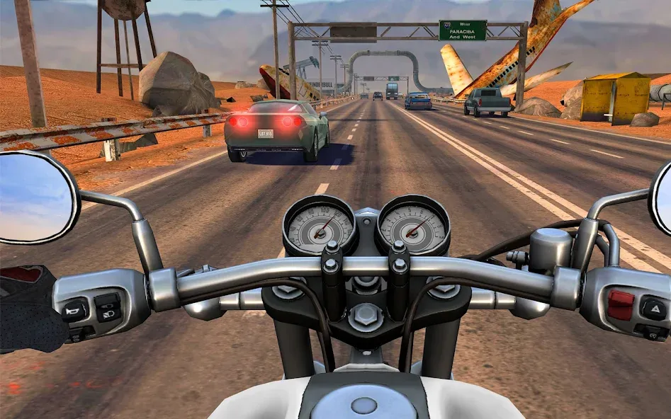 Moto Rider GO: Highway Traffic (Мото Райдер ГО)  [МОД Все открыто] Screenshot 1