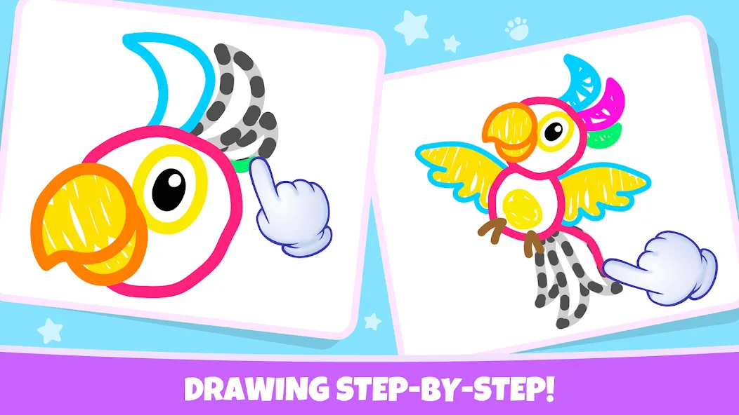 Drawing for kids! Toddler draw  [МОД Mega Pack] Screenshot 3