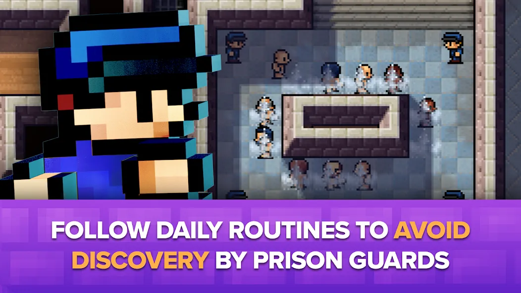 The Escapists: Prison Escape – (Зе Эскейпистс)  [МОД Много денег] Screenshot 3