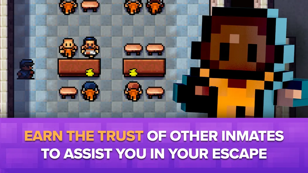 The Escapists: Prison Escape – (Зе Эскейпистс)  [МОД Много денег] Screenshot 4