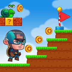 Скачать взломанную Super Bill World-Fun Adventure (Супер Билл Мир)  [МОД Unlimited Money] - стабильная версия apk на Андроид