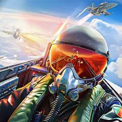 Скачать взлом Jet Fighter: Sky Combat 3D (Джет Файтер)  [МОД Все открыто] - полная версия apk на Андроид