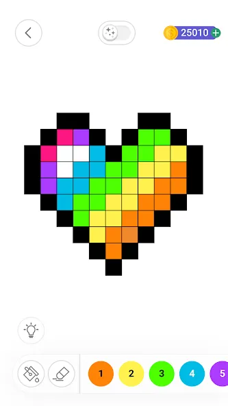 Color by Number：Coloring Games (Цвет по номерам)  [МОД Unlocked] Screenshot 4