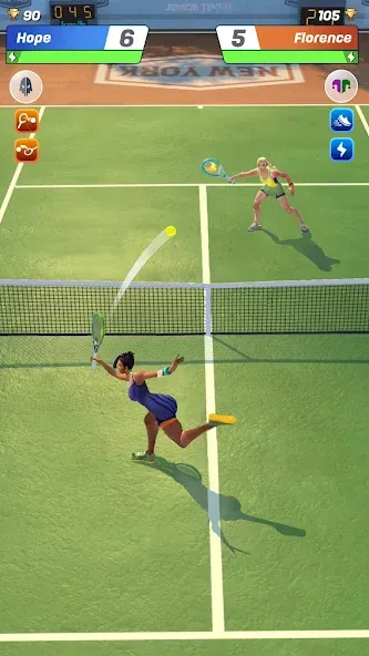 Tennis Clash: Multiplayer Game (Теннис Клаш)  [МОД Menu] Screenshot 3