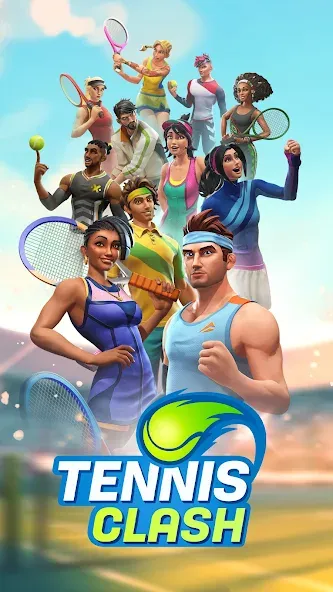 Tennis Clash: Multiplayer Game (Теннис Клаш)  [МОД Menu] Screenshot 4