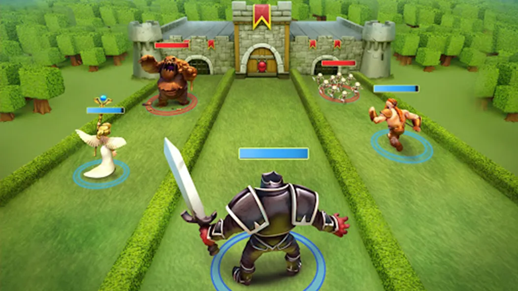 Castle Crush：Epic Battle  [МОД Unlocked] Screenshot 1