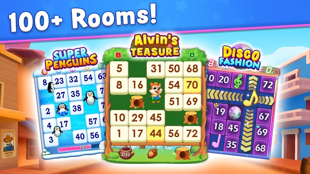 Bingo: Play Lucky Bingo Games (Бинго)  [МОД Меню] Screenshot 2