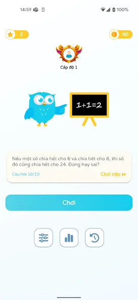 Chọn Đúng Sai  [МОД Все открыто] Screenshot 1