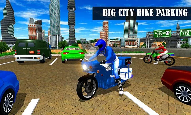 Bike Parking Moto Driving Game (Ларонг Парадахан нг Бисиклета)  [МОД Mega Pack] Screenshot 3