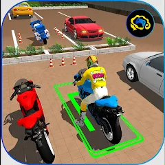 Взломанная Bike Parking Moto Driving Game (Ларонг Парадахан нг Бисиклета)  [МОД Mega Pack] - последняя версия apk на Андроид