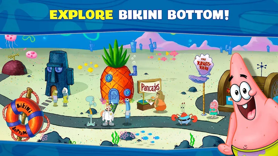 SpongeBob: Krusty Cook-Off  [МОД Unlimited Money] Screenshot 4